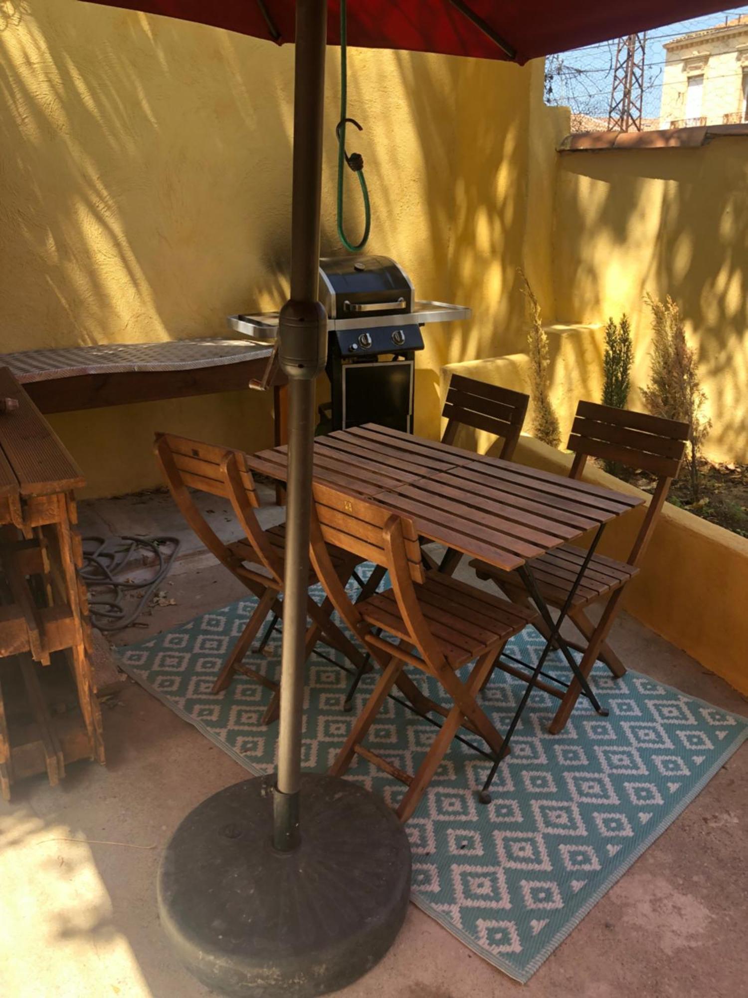 Grand T2 Climatise Avec Jardin Et Spa Narbonne Luaran gambar